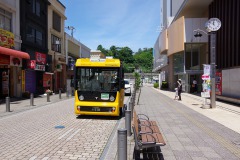 8/2　グリーンスローモビリティを活用した次世代交通システム実証「トイボ」運行中