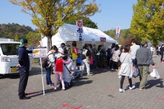 11/8　いわきドリームチャレンジ2020で21世紀の森公園にぎわう