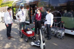 11/8　いわきドリームチャレンジ2020で21世紀の森公園にぎわう