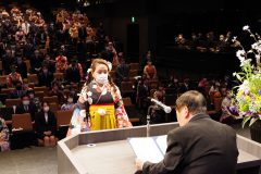 3/24　東日本国際大学・いわき短期大学で卒業式