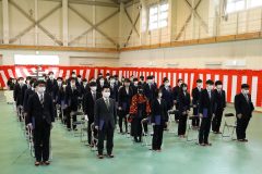 3/17　いわきコンピュータ・カレッジ卒業式（泉公民館講堂）