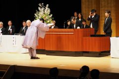 3/24　東日本国際大学・いわき短期大学合同学位授与式（市芸術文化交流館アリオス）