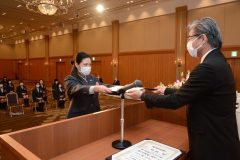 3/5　いわき准看護学校卒業式（いわきワシントンホテル）